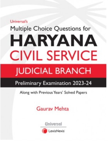 HARYANA CIVIL SERVICE (JUDICIAL BRANCH) PRELIMINARY EXAMINATION